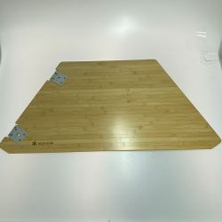 ωω snowpeak スノーピーク  マルチファンクションテーブルオープンR竹 アウトドアテーブル　キャンプ CK-218 Bランク