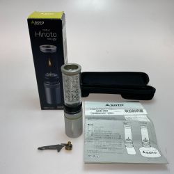ωω SOTO ソト  ガスランタン 麻の葉オーナメント、スタビライザー付 Bランク
