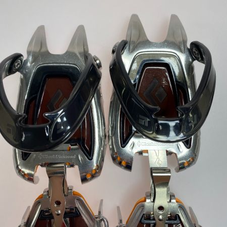 ωω Black Diamond ブラックダイアモンド アイゼン アウトドア 登山  オレンジシルバー ケース付き
