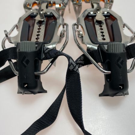 ωω Black Diamond ブラックダイアモンド アイゼン アウトドア 登山  オレンジシルバー ケース付き