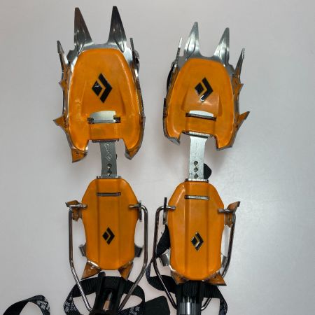 ωω Black Diamond ブラックダイアモンド アイゼン アウトドア 登山  オレンジシルバー ケース付き
