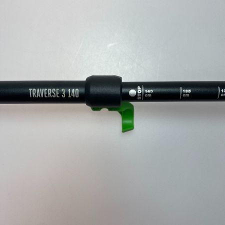 ωω Black Diamond ブラックダイアモンド アウトドア スキー トレッキングポール Black Diamond 程度B トラバース3 140