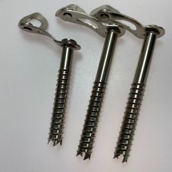 ωω PETZL アイススクリュー  アウトドア 登山  ３本セット Bランク