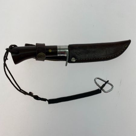 ωω 晶之作 ナイフ アウトドア雑貨 キャンプ キズ・サビ有 ケース付