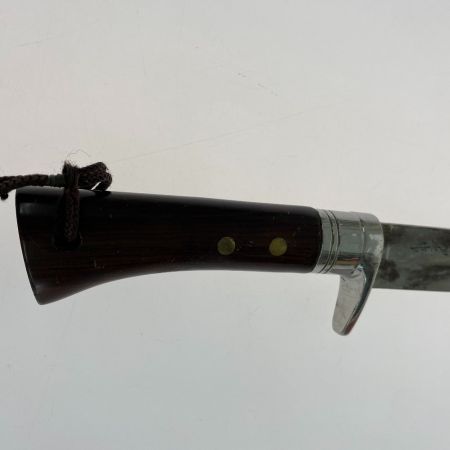 ωω 晶之作 ナイフ アウトドア雑貨 キャンプ キズ・サビ有 ケース付