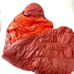 ωω mont･bell モンベル マミー型シュラフ Burrow Bag#0 アウトドア キャンプ Bランク