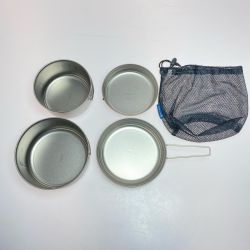 §§ snowpeak スノーピーク チタンパーソナルクッカーセット 程度B チタンクッカーセット Bランク