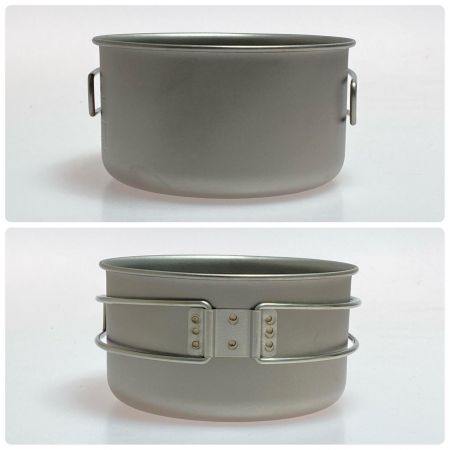  snowpeak スノーピーク チタンパーソナルクッカーセット 程度B チタンクッカーセット