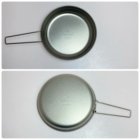  snowpeak スノーピーク チタンパーソナルクッカーセット 程度B チタンクッカーセット