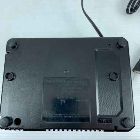  HiKOKI ハイコーキ ドライバドリル  充電器・充電池1個・ケース付 コードレス式 13mm 36v 使用感有 DS36DA グリーン