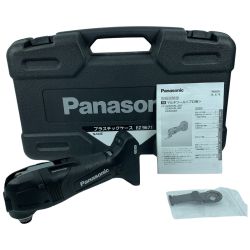 κκ Panasonic パナソニック 工具 電動工具 マルチツール  程度A ケース付 コードレス式 14.4/18v 230428 美品 EZ46A5 ブラック Aランク