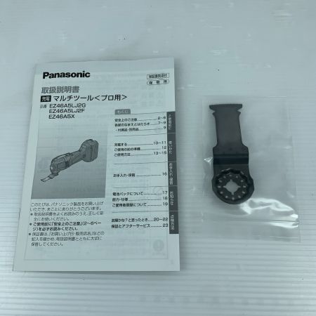  Panasonic パナソニック 工具 電動工具 マルチツール  程度A ケース付 コードレス式 14.4/18v 230428 美品 EZ46A5 ブラック
