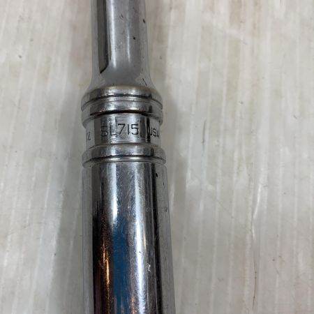  Snap-on スナップオン ハンドツール ロングラチェット SL715 シルバー