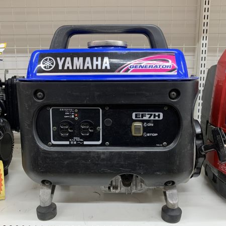  YAMAHA ヤマハ 大型機械 スタンダード発電機  コード式 100v  EF7H ブルー