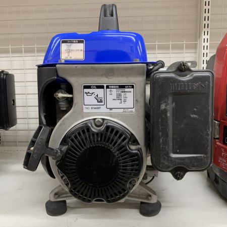  YAMAHA ヤマハ 大型機械 スタンダード発電機  コード式 100v  EF7H ブルー