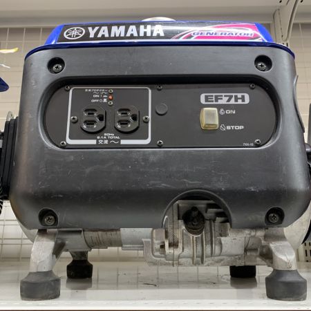  YAMAHA ヤマハ 大型機械 スタンダード発電機  コード式 100v  EF7H ブルー