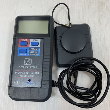  KYORITSU 工具関連用品 デジタル照度計 コードレス式 5202