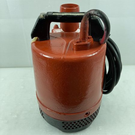 TSURUMI PUMP ツルミポンプ 水中ポンプ200v  取っ手欠け有、コンセントなし LB-480J レッド