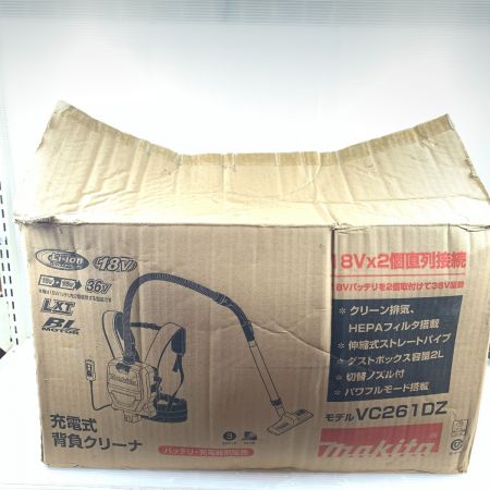 MAKITA マキタ 充電式クリーナー  コードレス式 36v VC261DZ グリーン