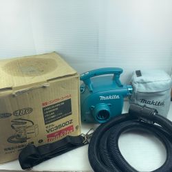 κκ MAKITA マキタ 集塵機 　付属品完備 コードレス式 18v VC350DZ ブルー Aランク