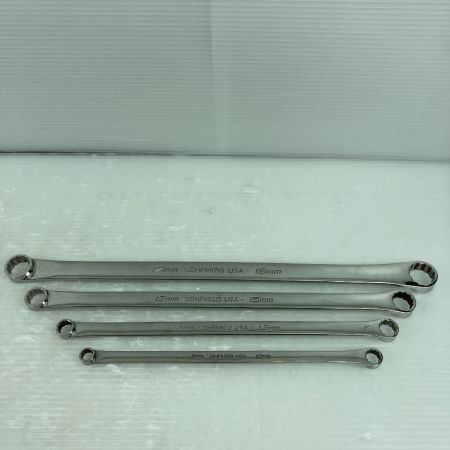  Snap-on スナップオン 両口メガネレンチ  4本セット XDHFM