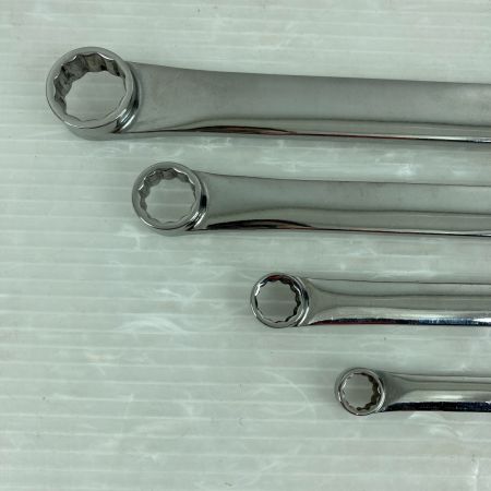  Snap-on スナップオン 両口メガネレンチ  4本セット XDHFM