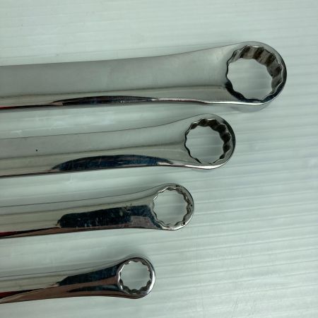  Snap-on スナップオン 両口メガネレンチ  4本セット XDHFM