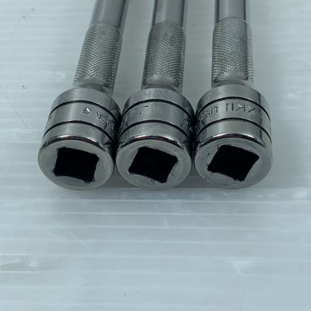 ЗЗ Snap-on スナップオン エクステンションバー　6本セット FXK シルバー