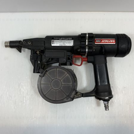  MAX マックス 工具エア釘打ち 常圧 22-65mm 不明 パワビッタⅡ CT-N300 ブラック