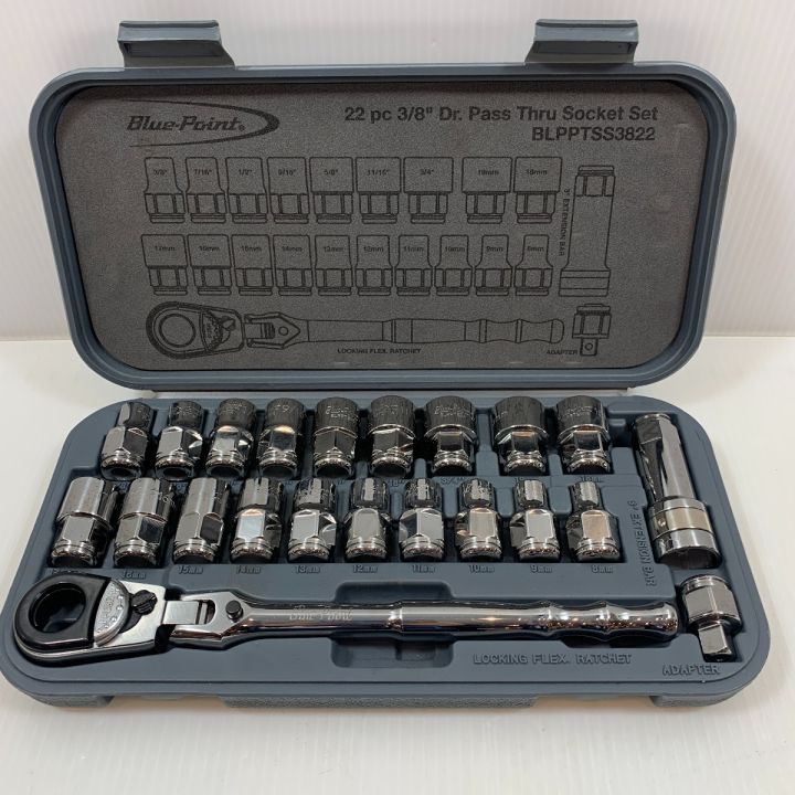 Blue Point ハンドツール ラチェットハンドル 22ピース/Drパススルー