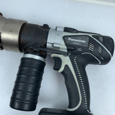  Panasonic パナソニック ケーブルカッター  ブラック 程度B 充電器・充電池1個・ケース付 コードレス式 14.4v  使用感有 EZ4641 ブラック