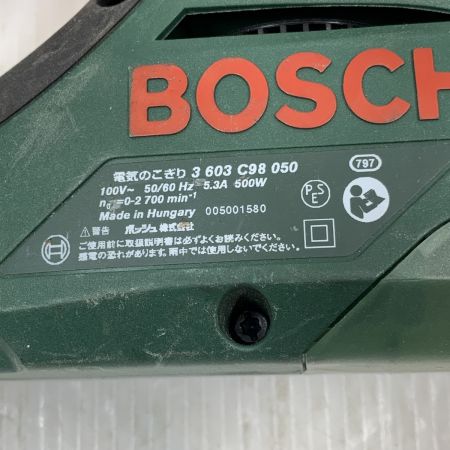  BOSCH ボッシュ 電動工具 電動ノコギリ コード式 100v 005001580 PFZ500E グリーン