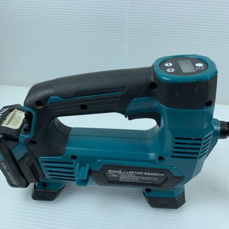  MAKITA マキタ 工具 エアツール 空気入れ グリーン 程度A 充電器・充電池1個付 コードレス式 10.8v 2019年製 94038 MP100D グリーン