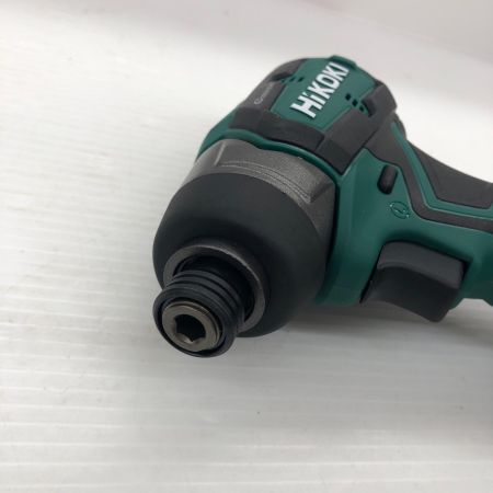HiKOKI ハイコーキ 18v 充電式インパクトドライバ 充電器・充電池2個(5.0Ah)・ケース付 WH 18DD ダークグリーン