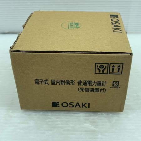  OSAKI 美品　普通電力量計 　2023年度製 A6DA-RF31