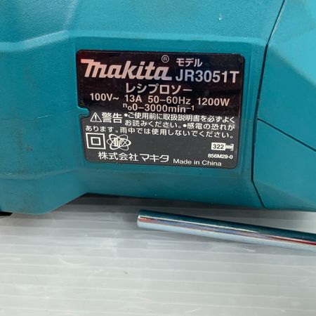 MAKITA マキタ レシプロソー ケース付　コード式　100Ｖ JR3051T グリーン Bランク