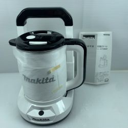 κκ MAKITA マキタ 充電式ケトル ホワイト 未使用品(S) 本体のみ コードレス式 36v 21000660 KT360D ホワイト Sランク