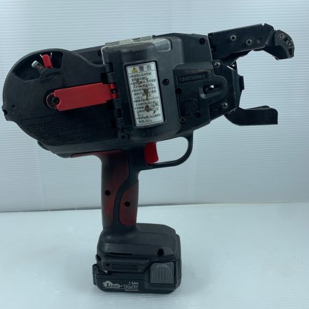  MAX マックス 鉄筋結束機 程度C 充電器・充電池2個・ケース付 コード式  RB-519 レッド×ブラック