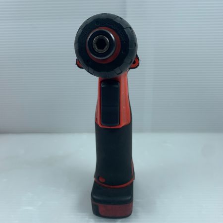  Snap-on スナップオン インパクトドライバ 程度C 充電器・充電池2個付 コードレス式 7.2v 15334033 使用感有 CTS761O レッド