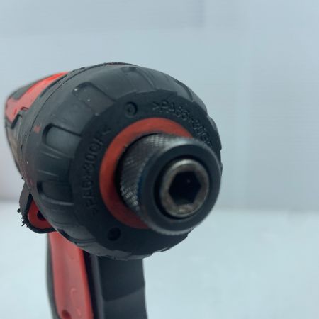  Snap-on スナップオン インパクトドライバ 程度C 充電器・充電池2個付 コードレス式 7.2v 15334033 使用感有 CTS761O レッド