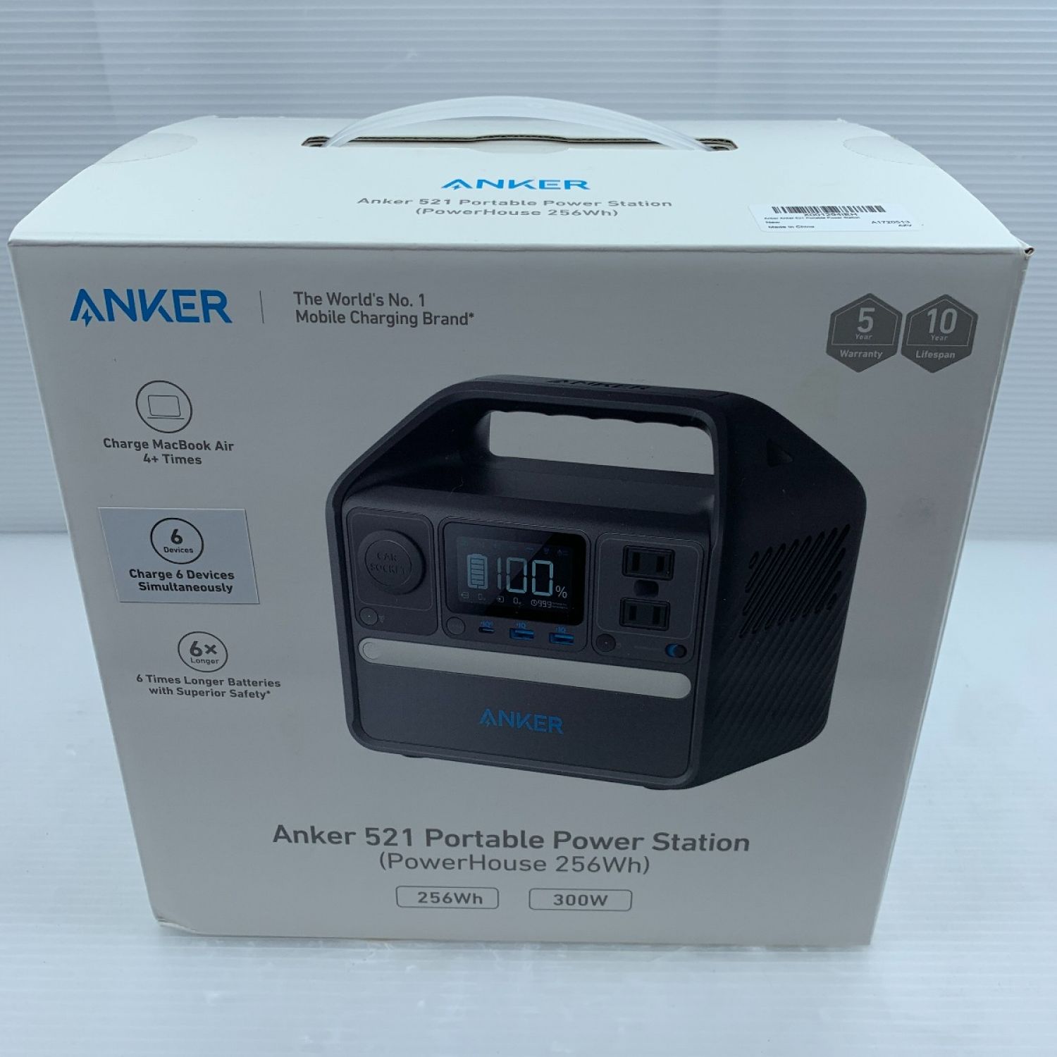 中古】 ANKER アンカー(家電) ポータブルバッテリー 521 Portable