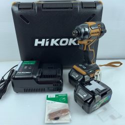 κκ HiKOKI ハイコーキ インパクトドライバ  限定色　グランドキャメル 未使用品 付属品完備 コードレス式 36v WH36DC キャメル Sランク