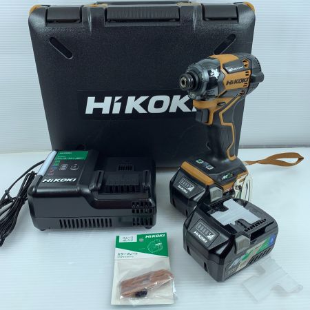  HiKOKI ハイコーキ インパクトドライバ  限定色　グランドキャメル 未使用品 付属品完備 コードレス式 36v WH36DC キャメル