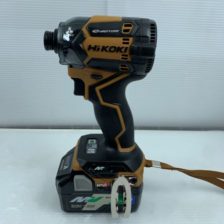  HiKOKI ハイコーキ インパクトドライバ  限定色　グランドキャメル 未使用品 付属品完備 コードレス式 36v WH36DC キャメル