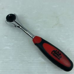 κκ MAC 1/4スイベルラチェットハンドル MR100SPA レッド×ブラック Aランク