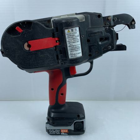  MAX マックス リバータイア 充電器・充電池2個・ケース付 コードレス式 14.4v 使用感有 RB-399 レッド×ブラック
