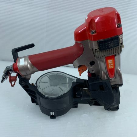  MAX マックス エアツール エア釘打ち　スーパーネイラ ケース付 HN-65Z1 レッド