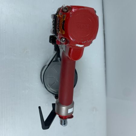  MAX マックス エアツール エア釘打ち　スーパーネイラ ケース付 HN-65Z1 レッド