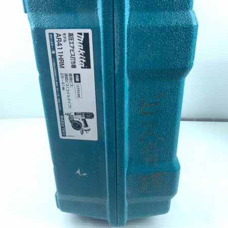  MAKITA マキタ 41ｍｍ　高圧エアビス打ち機　エアタッカ 　ケース付 AR411HR グリーン