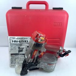 κκ MAX マックス エア釘打ち　スーパーネイラ ケース付 高圧 HN-65Z1 Bランク